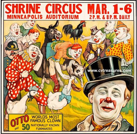 Original Vintage SIX SHEET Circus Poster - Etsy