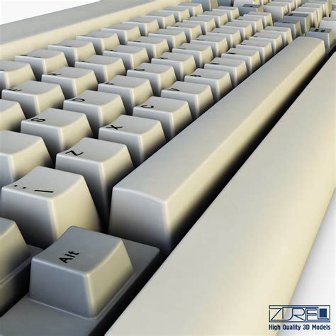 IBM 5150 Keyboard - 3D Model by Zurel