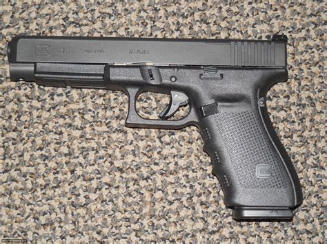 GLOCK MODEL 41 LONG-SLIDE .45 ACP PISTOL WITH "MOS" CUT -- REDUCED