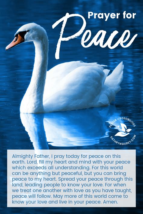 Daily Prayer for Peace | Prayer for peace, Pray for peace, Daily prayer