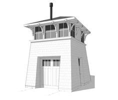 Lighthouse Cabin Plan - strange but I kinda like it. | Tiny Homes ...