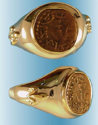 Biblical Widow’s Mite Coin Ring – Ancient Creations