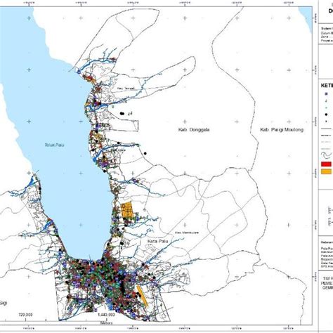 Land use map of Palu | Download Scientific Diagram