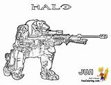 Halo Hunter Coloring Pages sketch template