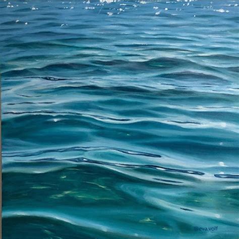 Beach Art Painting, Ceiling Painting, Water Painting, Water Art, Ocean Water, Ocean Beach, Ocean ...