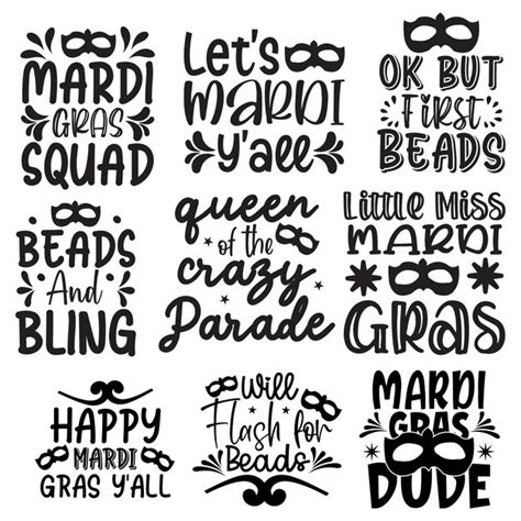 Premium Vector | Mardi gras t- shirt designs vector file