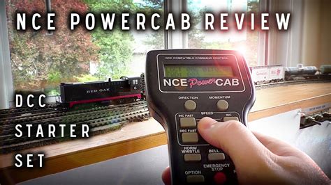 NCE PowerCab DCC Starter Set (Product Review) - YouTube