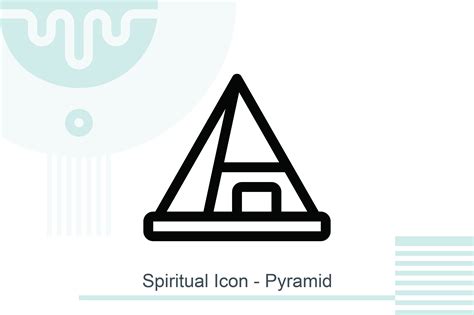 Spiritual Icon - Pyramid Graphic by MelindAgency · Creative Fabrica