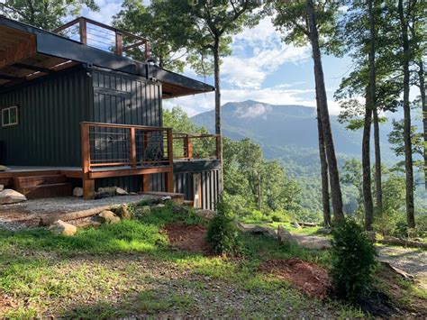 Appalachian Container Cabin in Otto North Carolina