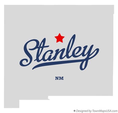 Map of Stanley, NM, New Mexico