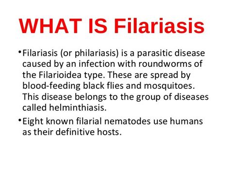 Filariasis