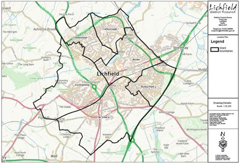 Wards & City Boundary - Lichfield City Council