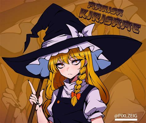 Pixlzeig - Marisa Kirisame fanart