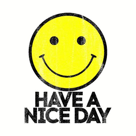 Have A Nice Day Retro Vintage 70s Smiley Face T-Shirt | 스마일 로고, 빈티지, 예술품