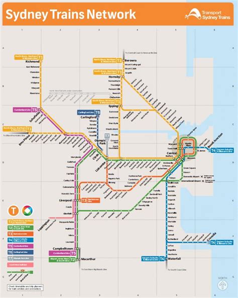 Nsw train map - Nsw train map sydney (Australia)