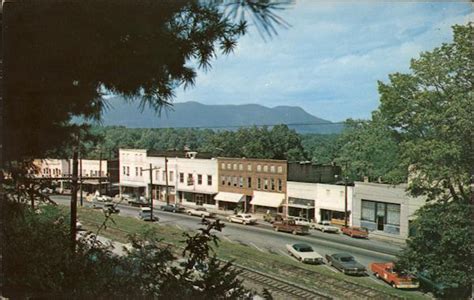 View of Downtown Tryon, NC