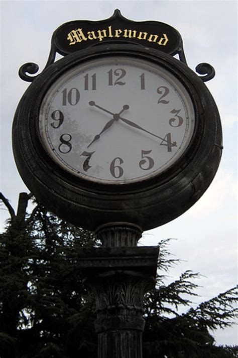 Maplewood NJ Train Station Clock | Train station clock, Vintage clock, Train station