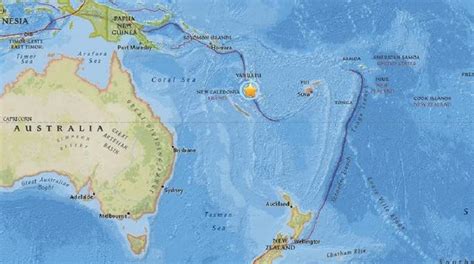 5.7 magnitude earthquake shakes Vanuatu - One Papua New Guinea