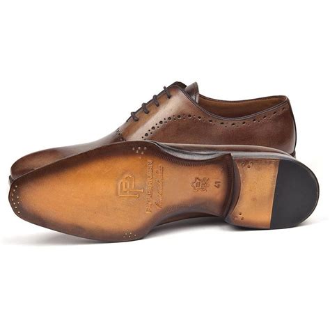 Paul Parkman ''AG444BRW Antique Brown Genuine Calfskin Leather Shoes. - $469.90 :: Upscale ...