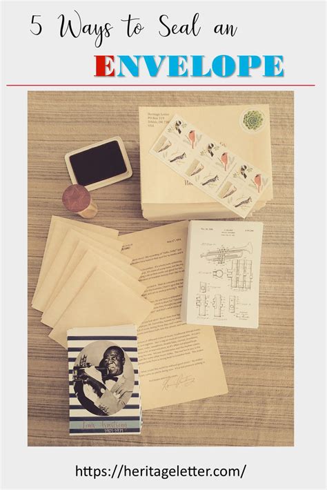 5 Ways to Seal an Envelope – Heritage Letter