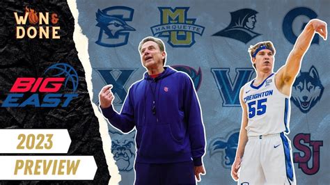 2023 Big East Preview | College Basketball Conference Preview | Big East Predictions : r ...