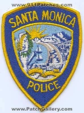 California - Santa Monica Police (California) - PatchGallery.com Online Virtual Patch Collection ...