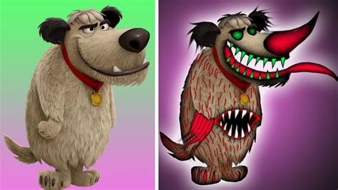 Scoob! 2020 Muttley Characters As HORROR VERSION - YouTube