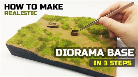 How to make diorama base | Tutorial for beginners in 2024 | Diorama ...