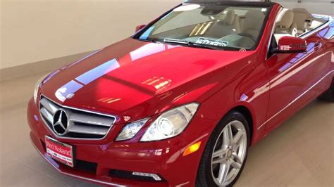 2011 Mercedes E-Class E350 Convertible At The Red Noland Pre Owned ...