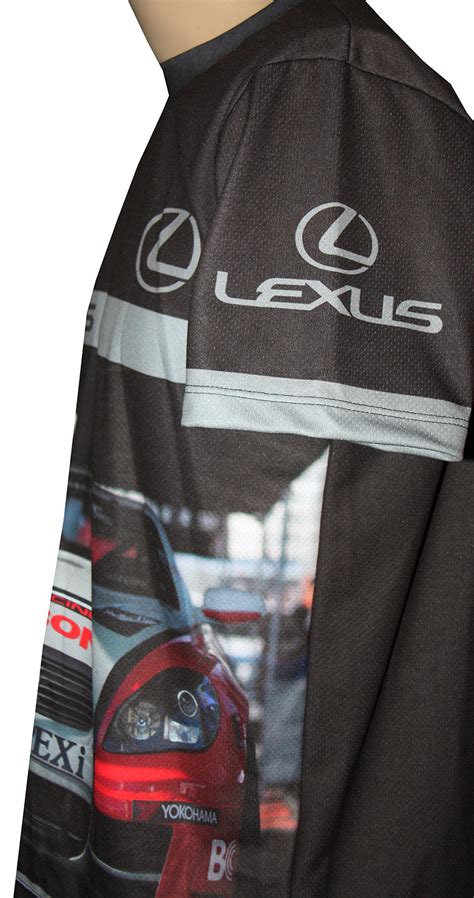 Lexus t-shirt with logo and all-over printed picture - T-shirts with ...