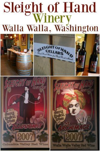 Sleight of Hand Winery Walla Walla Washington