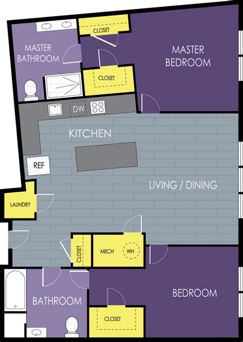 Davenport Apartments Floor Plans - floorplans.click