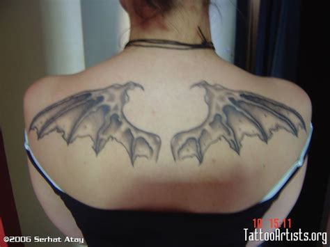 Bat Wings - Tattoo Artists.org | Bat tattoo, Wings tattoo, Tattoos