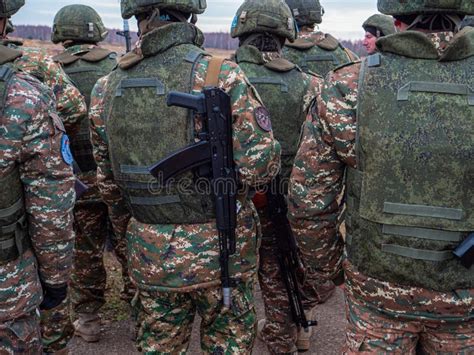 Kazan, Russia. 08 November 2021. Soldiers of the Armenian Army in the ...