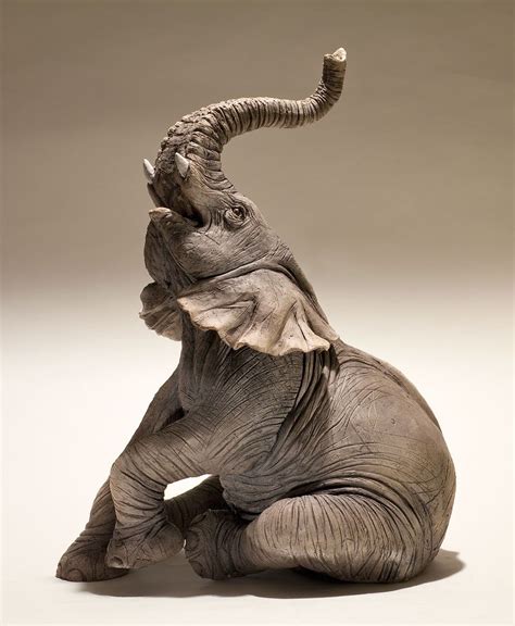 Elephant Sculpture - Nick Mackman Animal Sculpture | Elephant sculpture, Animal sculptures ...