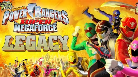 Power Rangers Super Megaforce: Legacy | Action Game By Nickelodeon - YouTube