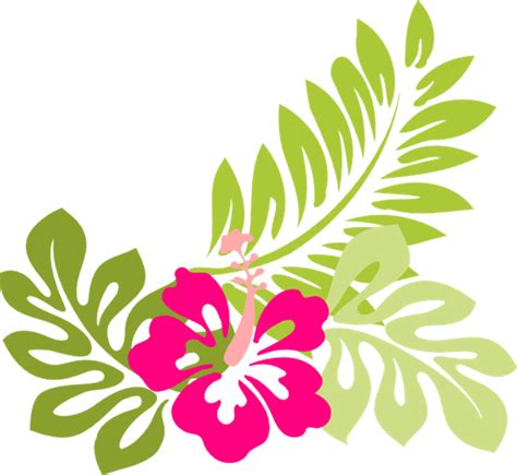 hawaiian flowers border clipart 20 free Cliparts | Download images on ...