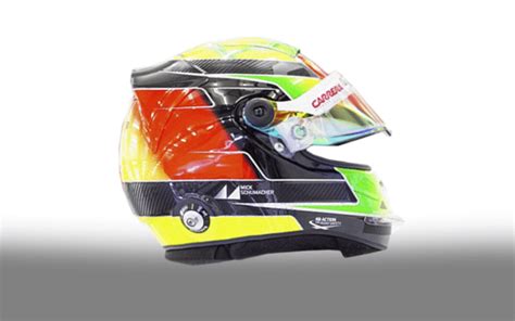 Helmet designs of test driver Juan Manuel Correa (Alfa Romeo) from 2019 : r/f1helmet