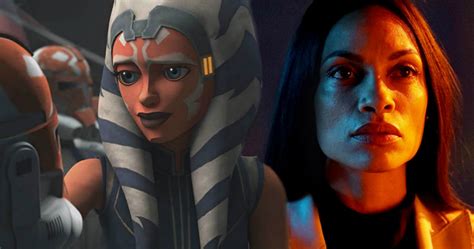 Rosario Dawson Breaks Silence on Ahsoka Rumors in The Mandalorian Season 2