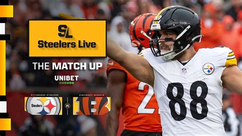 WATCH: The Match Up - Steelers vs. Bengals