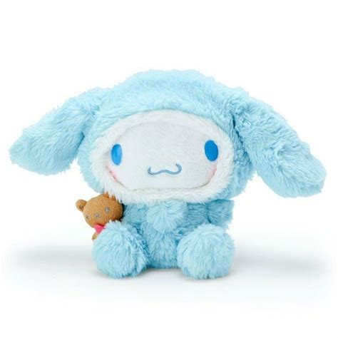 Cinnamoroll Plush Doll Fluffy Hood Sanrio Japan | シナモロール ぬいぐるみ, かわいいぬいぐるみ, プラッシュ