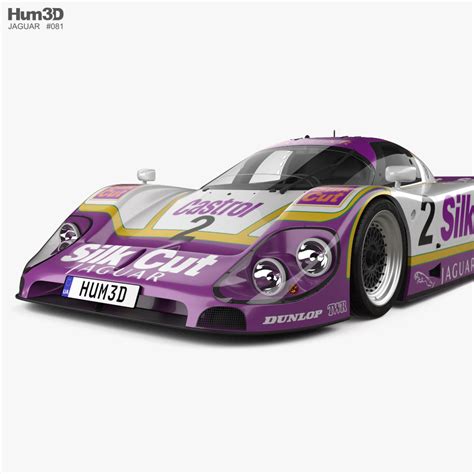 Jaguar XJR 9 1988 3D model - Vehicles on Hum3D