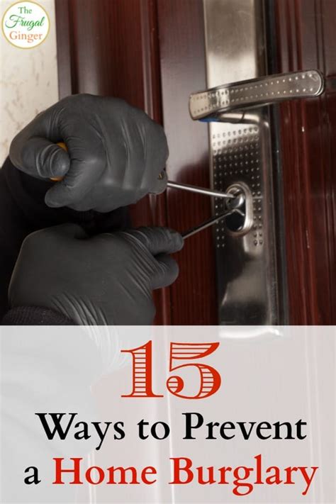 15 Ways to Prevent a Home Burglary