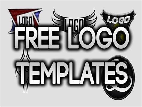Free Logo Templates For Photoshop Part 2 - YouTube