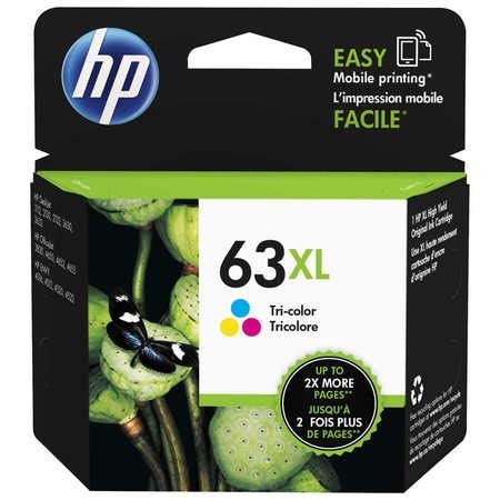 HP 63XL High Yield Tri-color Original Ink Cartridge | BIG W