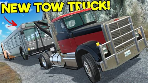 NEW Diesel Tow Truck Leads to INSANE Police Chases in BeamNG Drive Mods ...