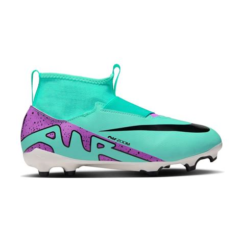 Nike Junior Zoom Mercurial Superfly 9 Academy Firm Ground Soccer Boots ...