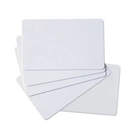 White Rectangular Blank PVC ID Card at Rs 6/piece in Pune | ID: 9527397655