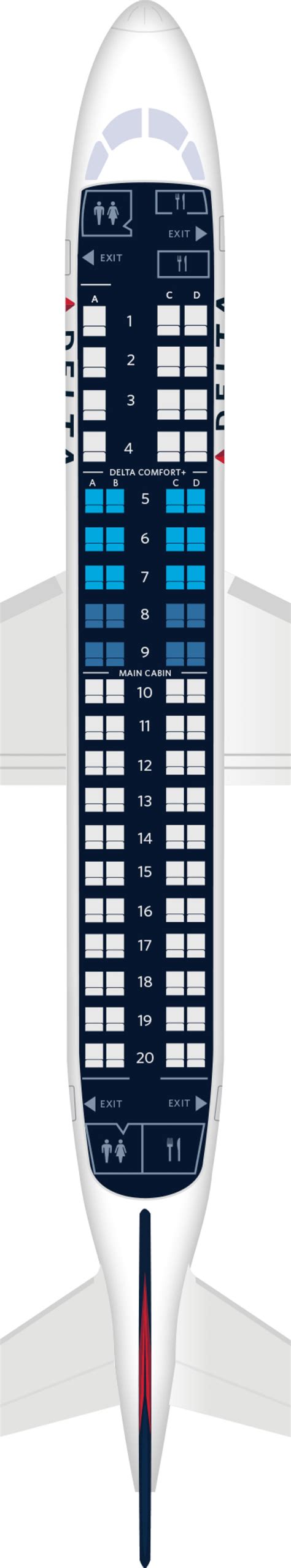 Delta Embraer Emb 175 Jet Seating Chart | Review Home Decor