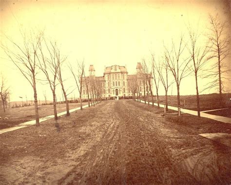 One of the earliest photos of campus -- wow! | History, Syracuse university, University life